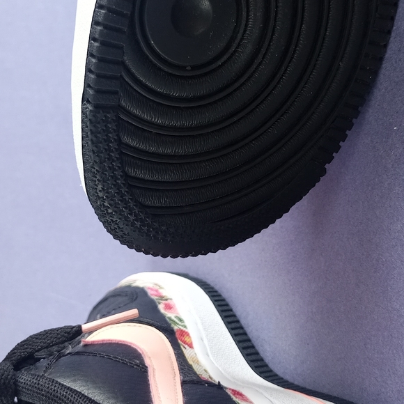 Nike Air Force 1 Vintage Floral GS 'Pink Tint' Shoes BQ2501-001 - Picture 12 of 12